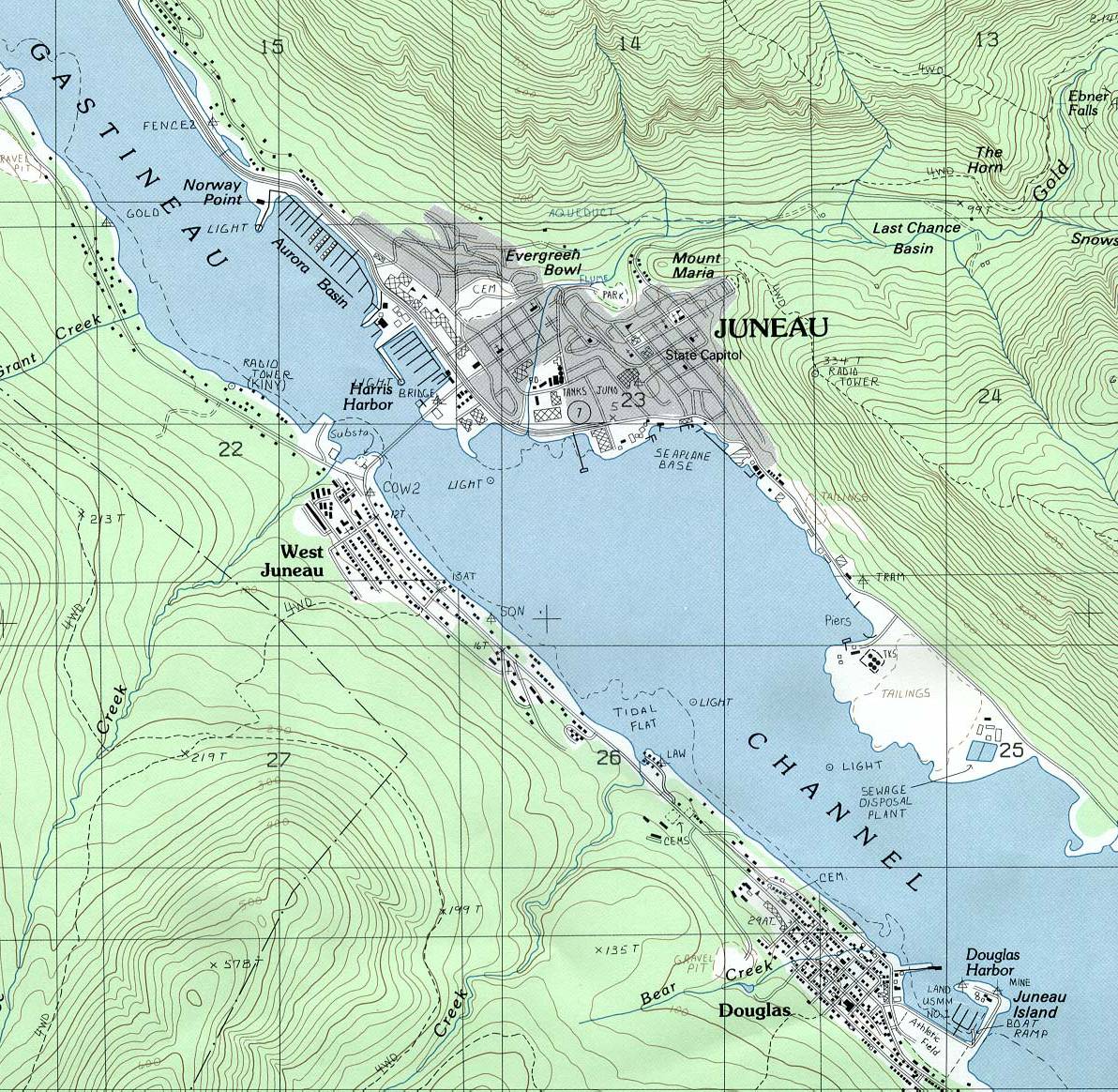 阿拉斯加州-juneau_ak86地图