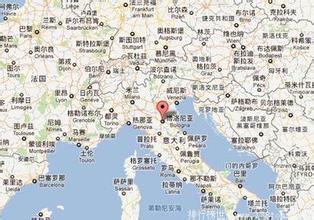 博洛尼亚地图_意大利博洛尼亚地图中文版_高清_下载-世界地图