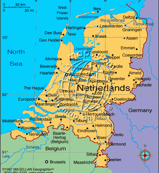 荷兰帝国地图图片