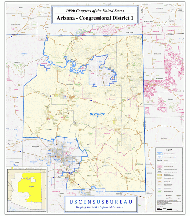 美国亚利桑那州的位置图片