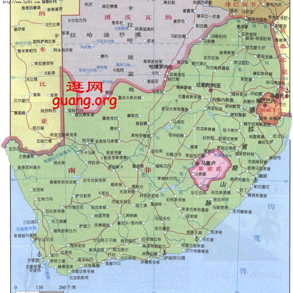 南非尼亚萨兰地图图片
