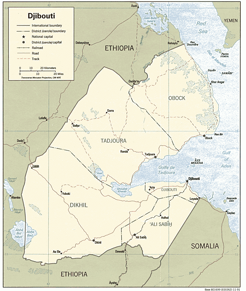吉布提国土面积图片
