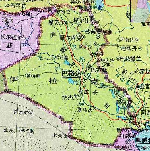 伊拉克区号查询    伊拉克地图全图   伊拉克面积   伊拉克天气