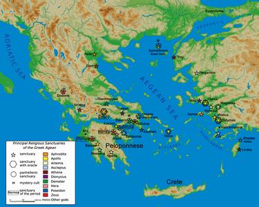 希腊科林斯地图