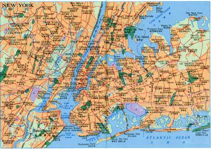 孤胆车神纽约地图图片